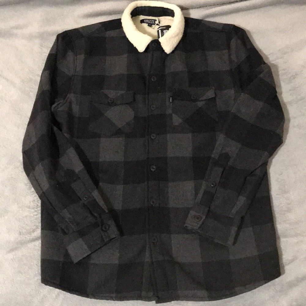 Grizzly grip tape brand shacket XL